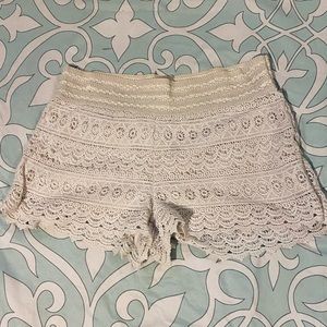 Knitted shorts